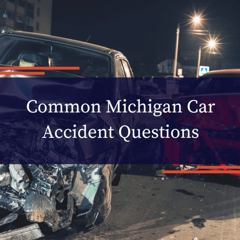 Common Michigan car accident questions