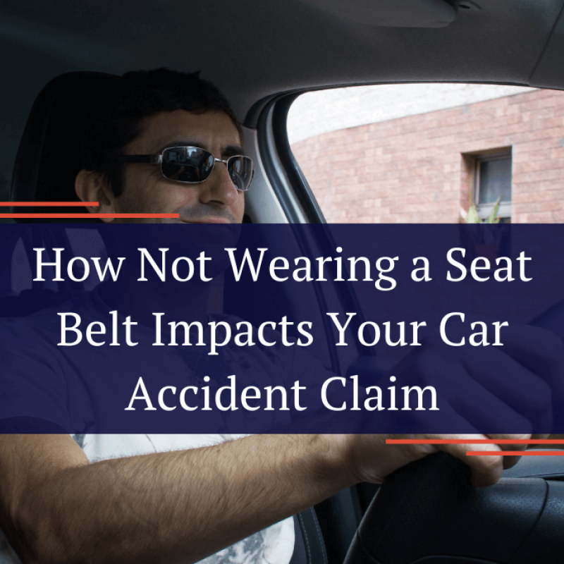 How not wearing a seatbelt impacts your car accident claim