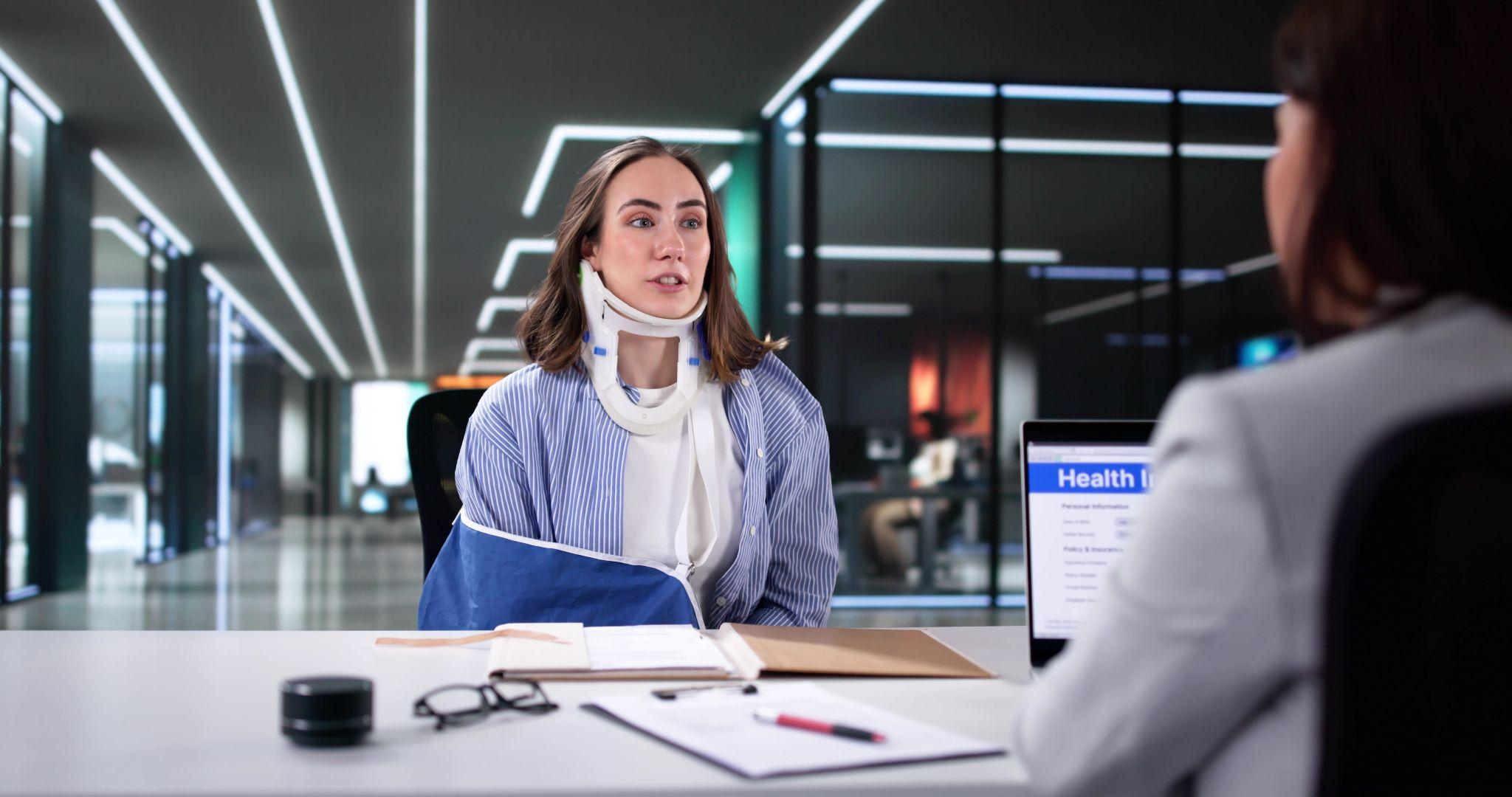 Injured in a car accident